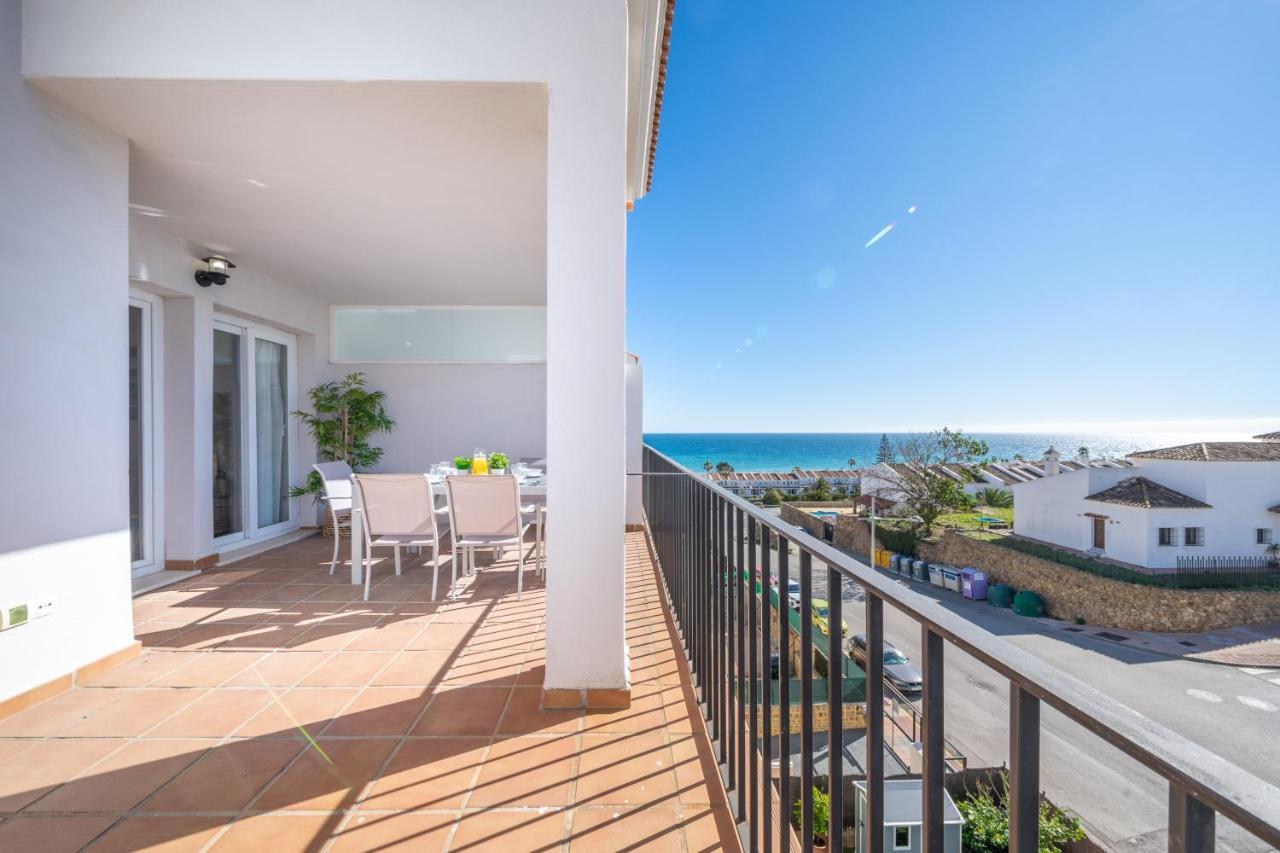 Apartamento Con Vistas Al Mar En Manilva Playa エクステリア 写真